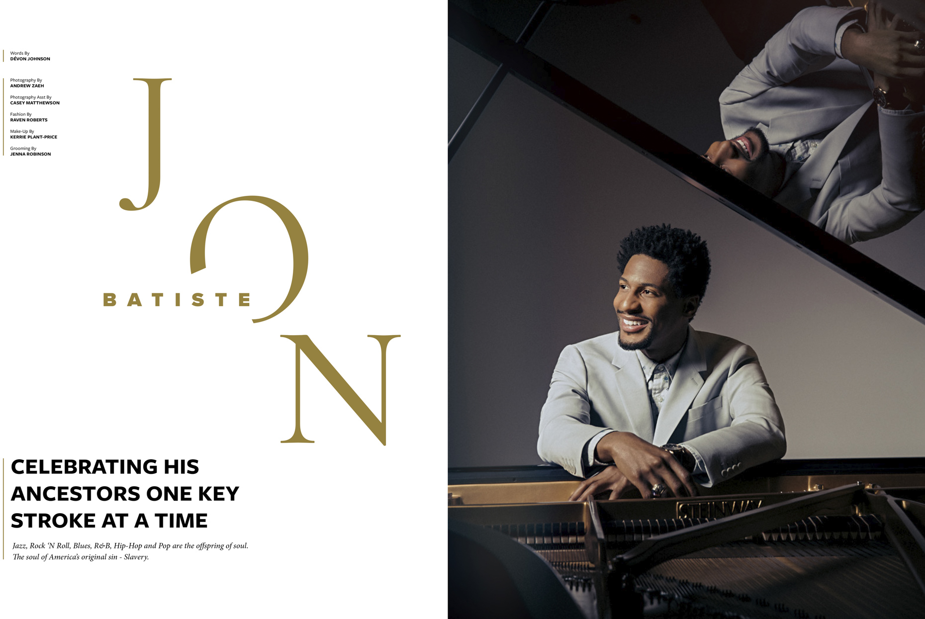Jon Batiste \\ Andrew Zaeh Photo + Motion